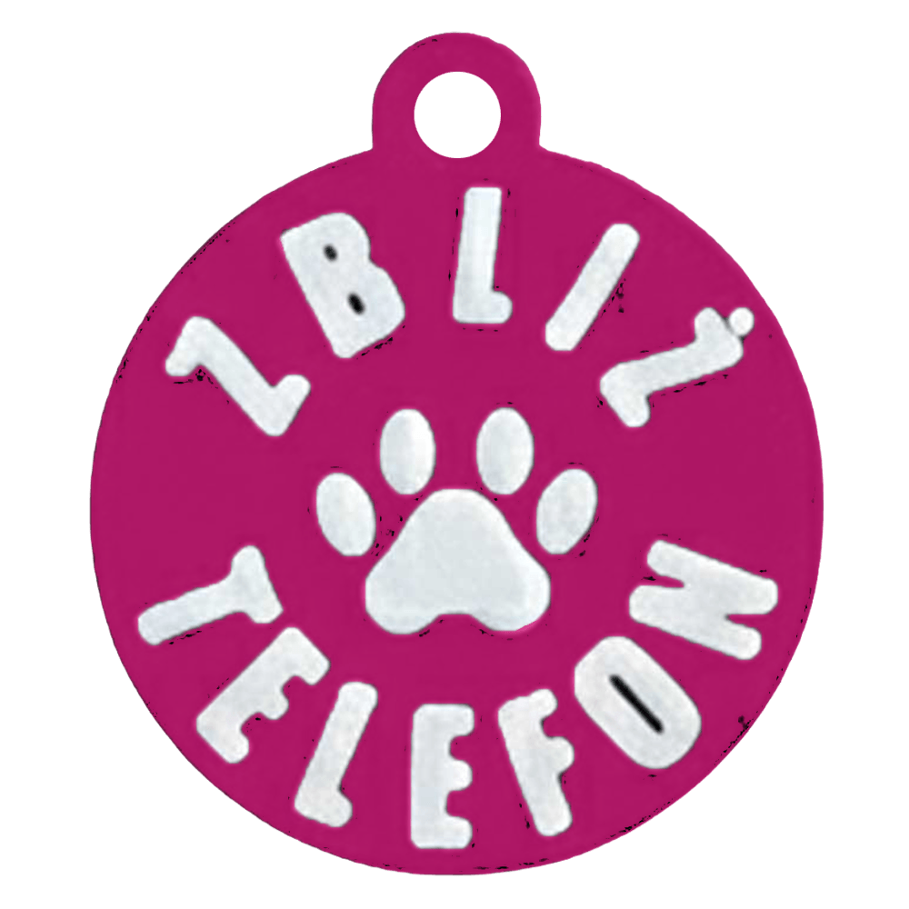 Pawcop Round Pink (Yuvarlak Pembe)