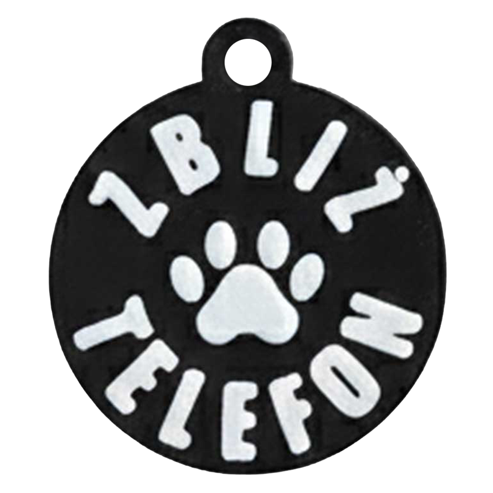 Pawcop Round Black (Okrągły Czarny)